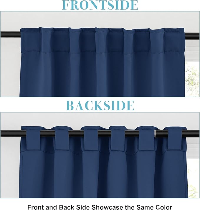 RYB HOME Blackout Curtains for Bedroom - Image 3