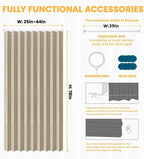 AJAZZ Blackout Accordion Door - Image 3