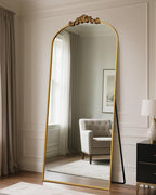 Antok Arched Full Length Mirror, Full Body Mirrors - Image 2