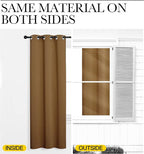 NICETOWN Sleek Blackout Curtains 102 inches Length - Image 6