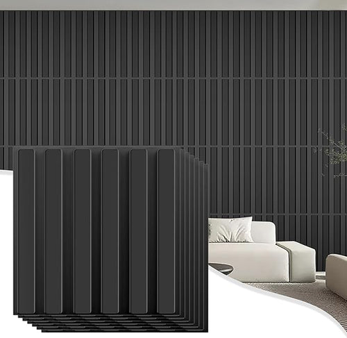 33 Pack 3D PVC Wall Panels 12x12 Inch by laapee