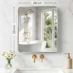 NEWBULIG 28X32 Inch Bathroom Mirror - Image 2