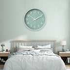 HZDHCLH Wall Clocks Battery Operated, Wall Clock Green, 8 inch Wall Clock - Image 7