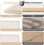 Extra Large Bulletin Board, 95 X 47 inches Cork Board - Image 6
