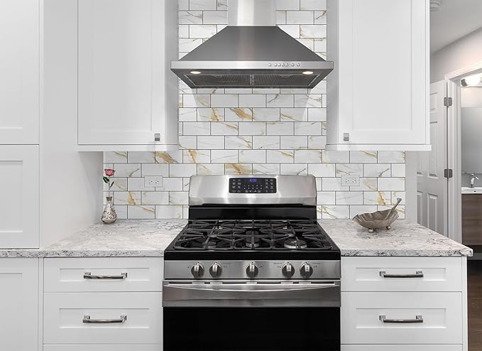 StyloVue 4 Pieces Peel and Stick Backsplash - Image 5