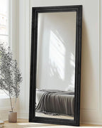Full Length Mirror 71"x30" Solid Wood Frame Floor Large Mirror - Image 7