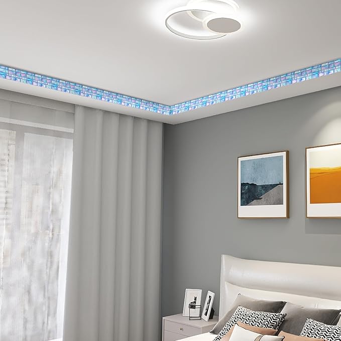 HOMETITUTE Wallpaper Border Peel and Stick Decorative Wall Trim Self Adhesive - Image 7