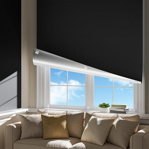 35"x72" Door Curtain Portable Blackout Curtains by HEMRLY