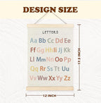 Yomisex Classroom Wall Decor, Alphabet Educational Wall Art Poster, Alphabet - Image 6