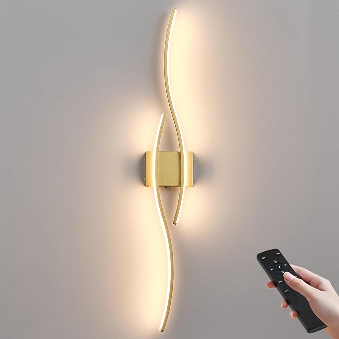 KARTOOSH Battery Operated Wall Sconces by KARTOOSH