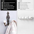 Indian Shelf 44Lb Pack of 6 Heavy Duty Double Hook - Image 4