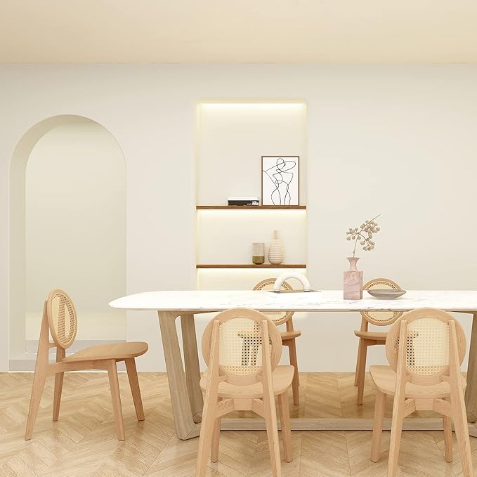 FUKU MON 24"x394" Beige Peel and Stick Wallpaper Matte Beige Cream Contact - Image 4