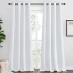 NICETOWN Room Darkening Curtain Panels, 2 Panels, 55 inches W x 102 inches by NICETOWN