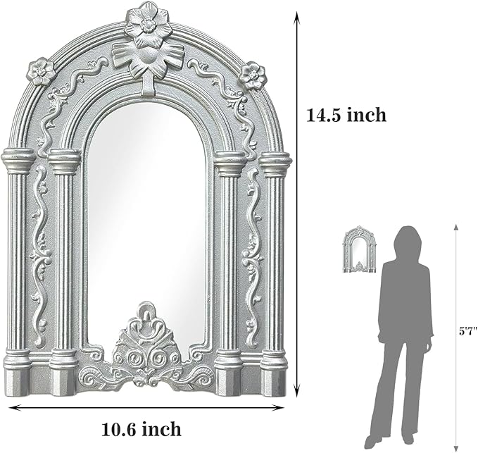 ZEXUIRU 2 Set. Rustic Wall Mirrors - Image 7