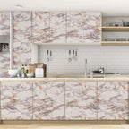 Abyssaly Marble Contact Paper Brown Peel and Stick Countertops Waterproof - Image 4