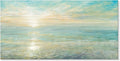 Goldfoilart Beach Sunrise Pictures Ocean Wall Art Coastal Canvas Prints Sea by Goldfoilart