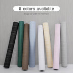 Grey Grasscloth Wallpaper Peel and Stick Wallpaper Texture Contact Paper - Image 3