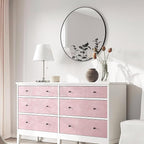 Yasinet 196.8×17.3" Pink Peel and Stick Wallpaper, Ultra-Strong Adhesion Wall - Image 3
