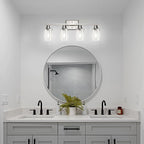 Ascher Bathroom Light Fixtures, 4-Light Vanity Lights - Image 9