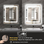 Hivone 24X30 LED Bathroom Mirror - Image 7