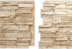 Ekena Millwork 48 5/8"W x 24 3/4"H x 1 1/4"D Cascade Stacked Stone, StoneWall - Image 8