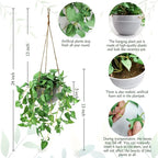 TNNTOPELE Hanging Plant Fake Plants - Image 2