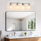 Unicozin Bathroom Light Fixtures, 4 Light Vanity Lights - Image 8