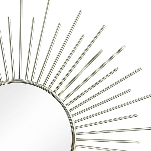 3 Pack Metal Mirrors for Wall Sunburst Wall Mirrors Home Décor Decorative - Image 2