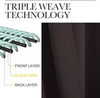 NICETOWN RV Blackout Curtains for Camper Windows, Toffee Brown, Short Blackout - Image 3