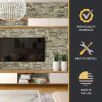 AZ Faux High-Density Polyurethane Faux Stone Flush Outside Corner - Image 5