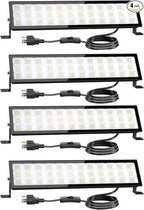 Onforu 4Pack LED Shop Lights, 100W 14000lm Plug in Ultra Bright LED Work Lights by Onforu