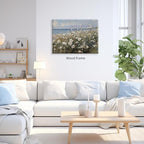 Nature Landscape Wall Art Coastal Wildflower Poster 16X24 inch Framed French - Image 4