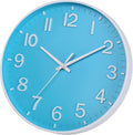 Wall Clocks Battery Operated 8 inch Modern Wall Clock, Silent Non Ticking Wall by Unknown