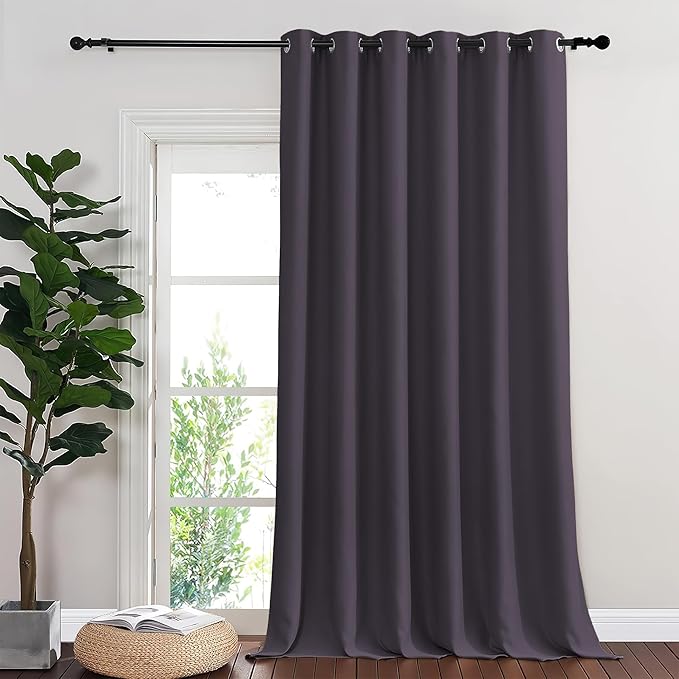 NICETOWN Sliding Door Curtain 108 Inches Long by NICETOWN