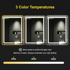 LED Bathroom Mirror with Lights - Image 6