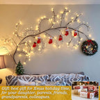 GOESWELL Smart Vine Light for Room Decor: 7.5ft 144 LEDs Music Timer Dimmable - Image 6