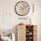 Vantic Farmhouse 30 Inch Extra Large Decorative Wall Clock - Image 8