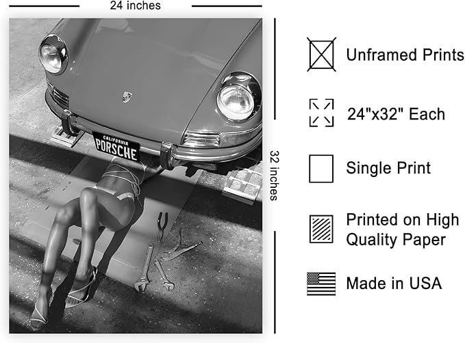 Poster Master Sexy Mechanic Print - Image 2