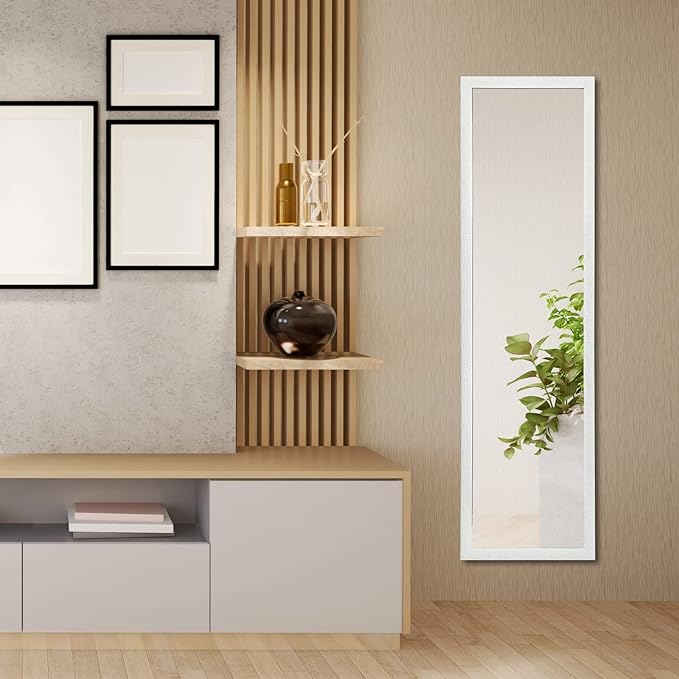 LFT HUIMEI2Y Door Mirror Full Length, Wall-Mounted Mirror Rectangle Tall - Image 8
