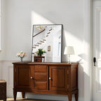 KOCUUY Black Mirror, 24x30 Inch Rectangle Bathroom Mirror - Image 7