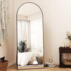 XRAMFY 56"x21" Arched Full Length Mirror Floor Mirrors - Image 5