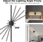 Battery Operated Wall Sconces Set of 2, Dimmable 8000mAh Rechargeable Wall - Image 6