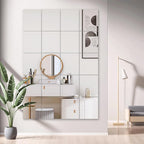 TRAHOME Home Gym Mirror Tiles for Wall, Living Room, Over The Door - Image 4