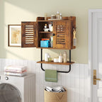 HOOBRO Bathroom Wall Cabinet, Double Doors Medicine Cabinet - Image 2