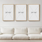 Large Framed Blue William Morris Wall Art Set of 3, Vintage Botanical Floral - Image 8