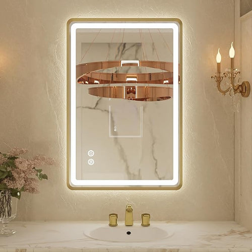 24x32 Inch LED Bathroom Mirror by Unknown