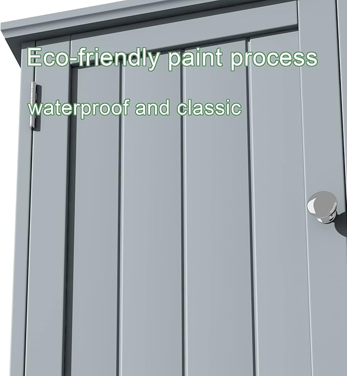 ChooChoo Bathroom Cabinet Wall Mounted 2-Door - Image 7