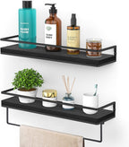 Meangood Floating Shelves Wall Mounted Set of 2, Wall Shelf by Meangood