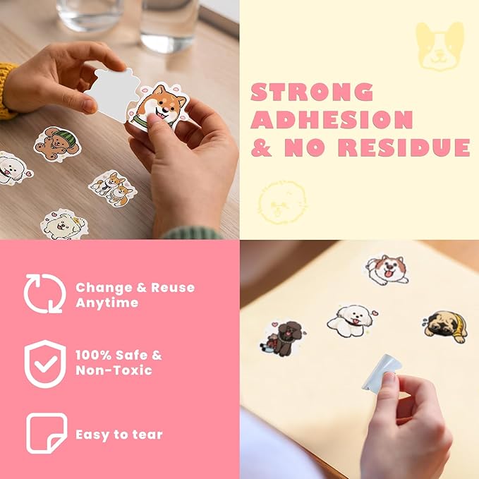 Cute Stickers for Kids - 70pc Sticker Pack - Kawaii Stickers for Teens Waterproof Vinyl Stickers for Water Bottles, Scrapbook, Laptops - Easter Basket Essentials Stuffers Gifts