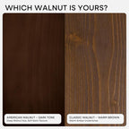 Homeforia Walnut 60 inch Floating Shelf, High End Solid Real Wood 60inch Long - Image 8